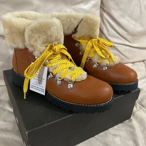 Brand new in box J. Crew leather Nordic boots size 10